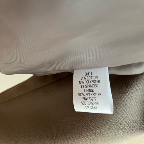 Apt. 9 Grey Single Button Lined Blazer - Picture 5 of 9